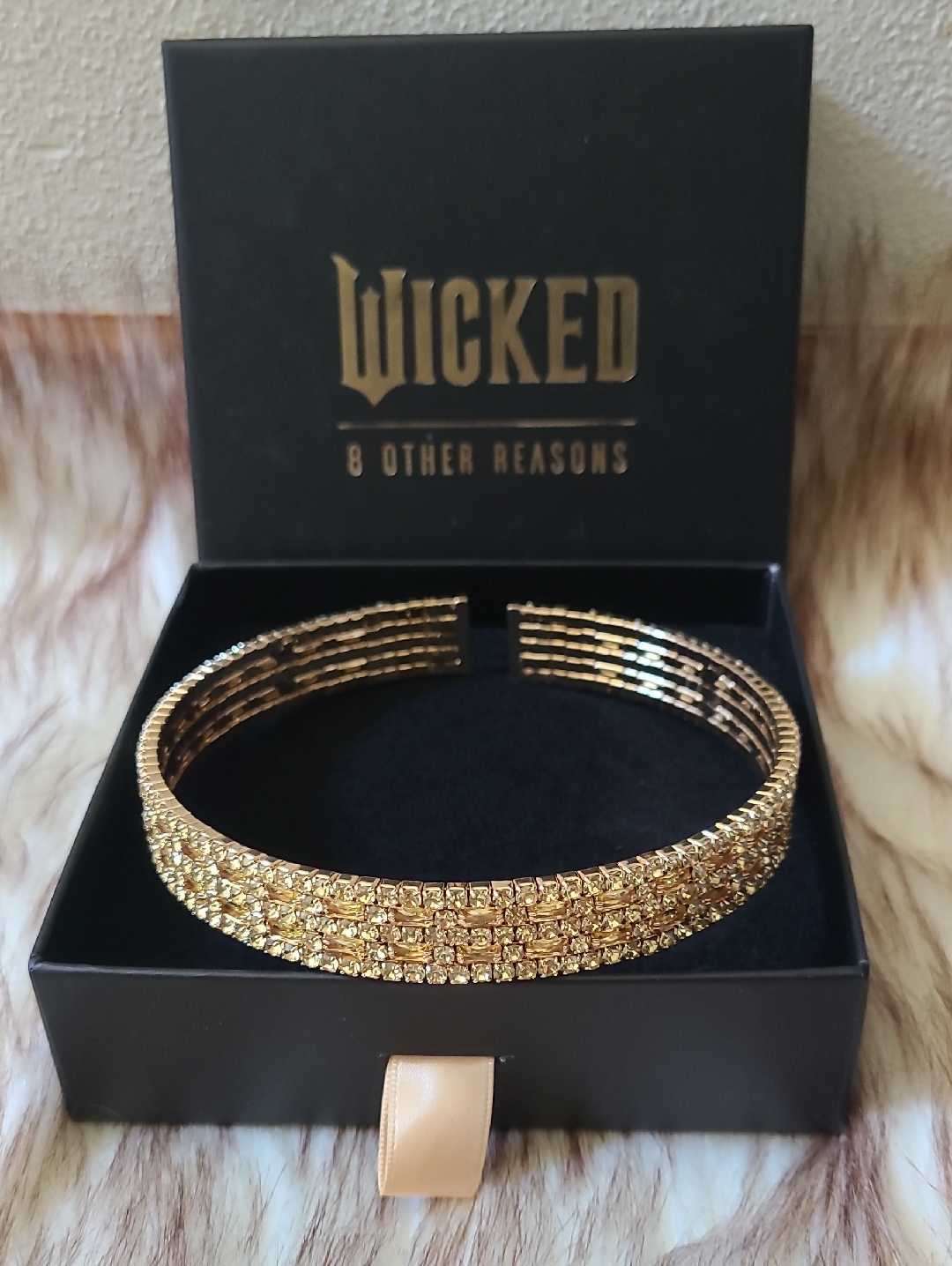 Nib Wicked X 8 Other Reasons Yellow Brick Road Choker 58$
